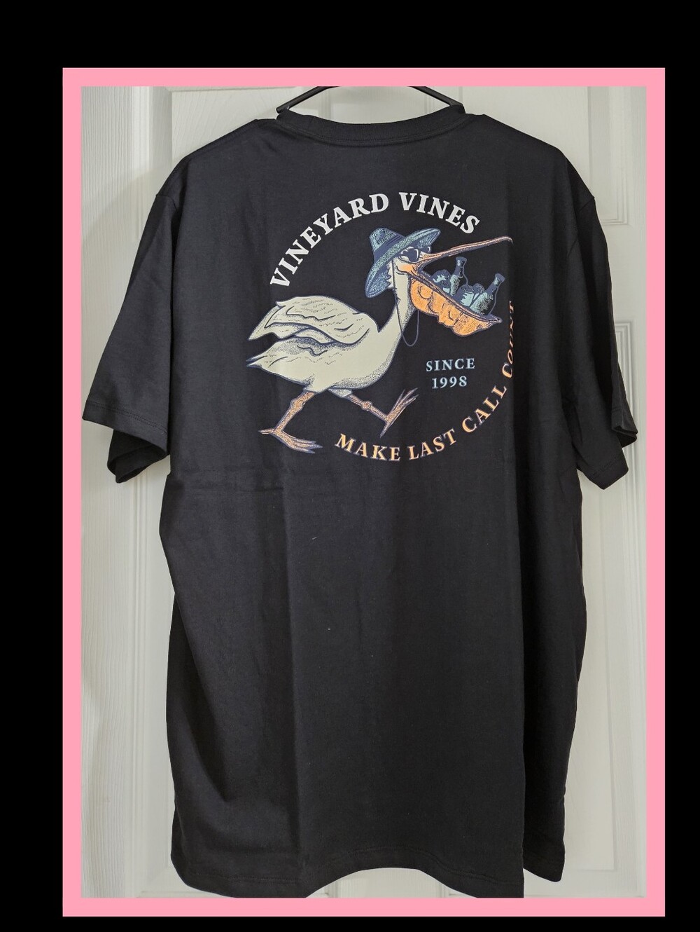 VINEYARD VINES "LAST CALL" SS SHIRT